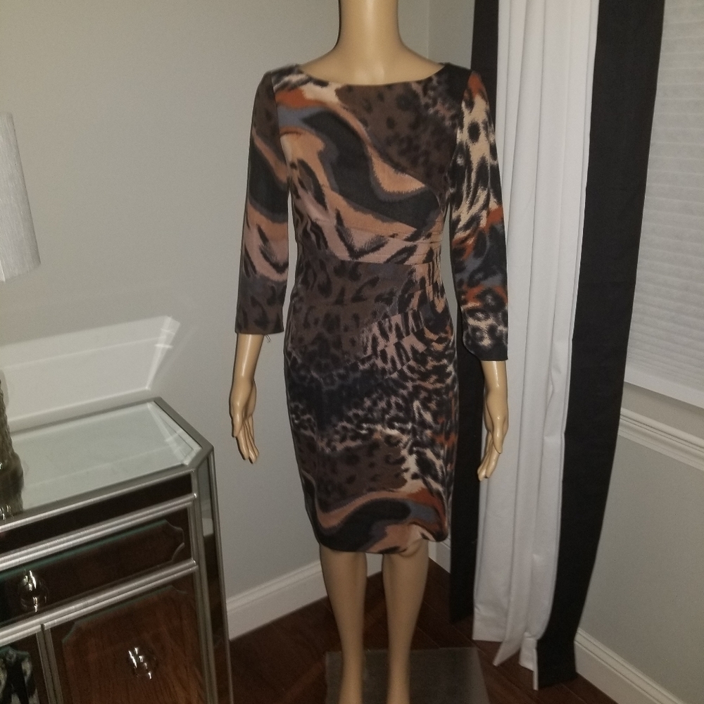 Size 4, 3/4 sleeve dress